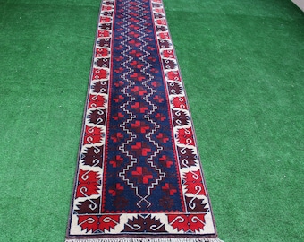 Runner Rug, Turkish Vintage Runner, Oushak Runner Rug, Decorative Oushak Runner, Oushak Hallway Rug, Narrow Oushak runner, 280x60cm9.2x2.ft