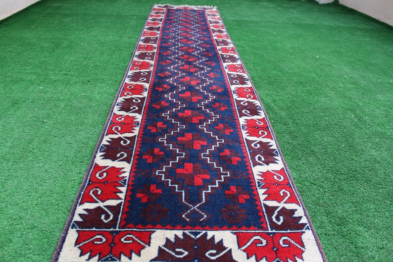 Runner Rug, Turkish Vintage Runner, Oushak Runner Rug, Decorative Oushak Runner, Oushak Hallway Rug, Narrow Oushak runner, 280x60cm9.2x2.ft image 10