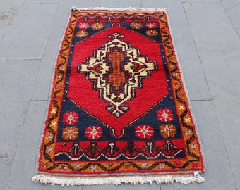 Turkish rug, Handmade rug, Kilim rug, small rug, Wool rug, Homedecor rug, Oushak rug, area rug, Boho rug, livingroom rug,115x70 cm 3.5x2 ft