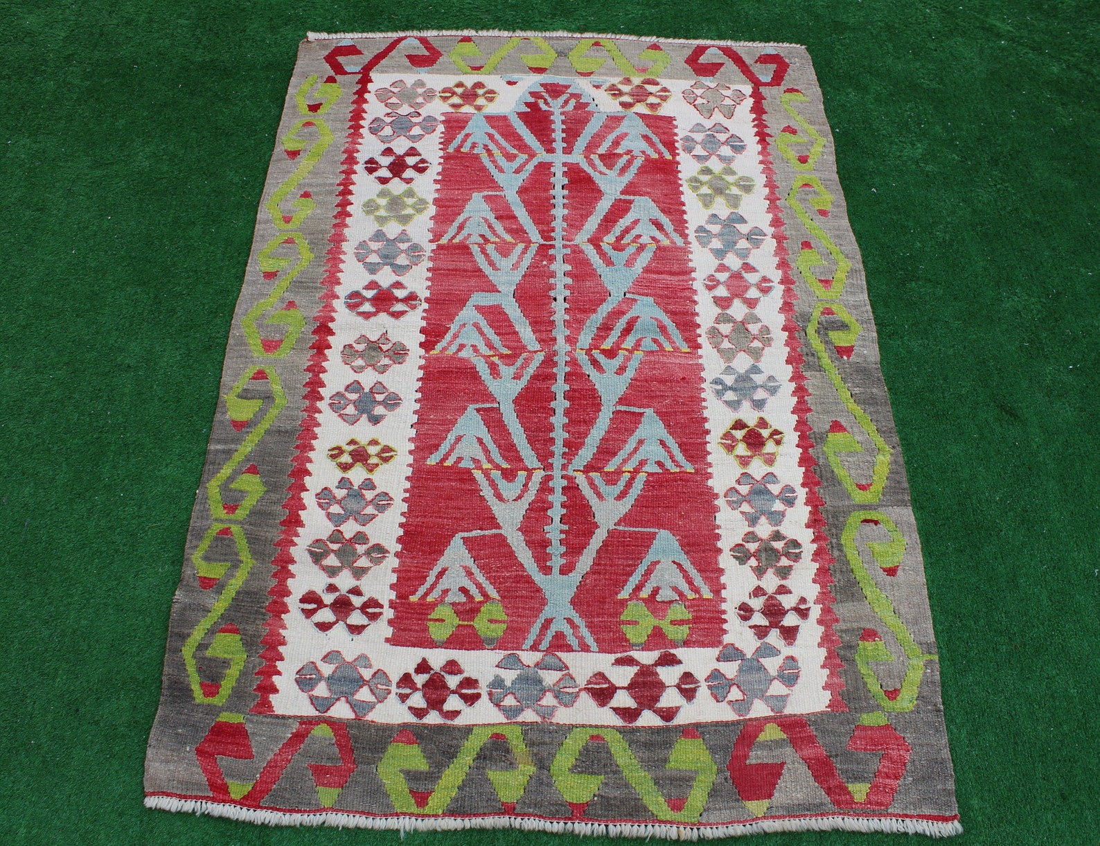 Vintage Kilim Turkish Kilim Kilim Rug Decorative Kilim Rug Etsy