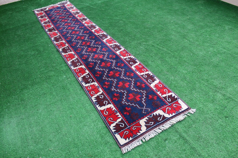 Runner Rug, Turkish Vintage Runner, Oushak Runner Rug, Decorative Oushak Runner, Oushak Hallway Rug, Narrow Oushak runner, 280x60cm9.2x2.ft image 6