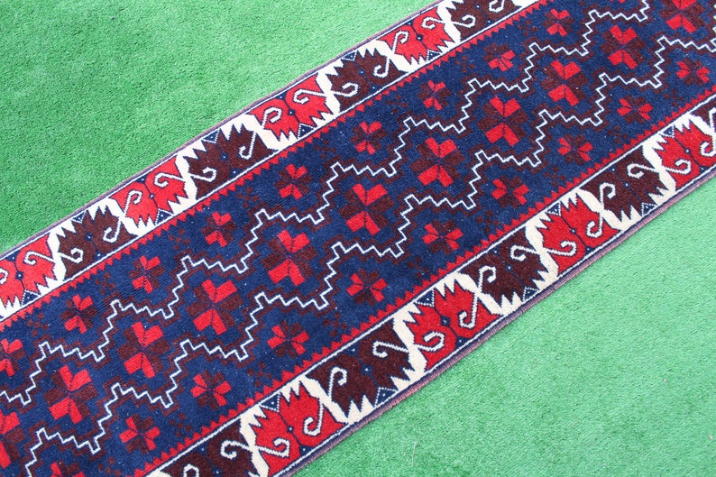 Runner Rug, Turkish Vintage Runner, Oushak Runner Rug, Decorative Oushak Runner, Oushak Hallway Rug, Narrow Oushak runner, 280x60cm9.2x2.ft image 4