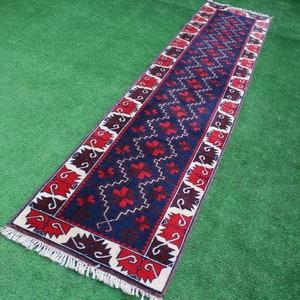 Runner Rug, Turkish Vintage Runner, Oushak Runner Rug, Decorative Oushak Runner, Oushak Hallway Rug, Narrow Oushak runner, 280x60cm9.2x2.ft image 8