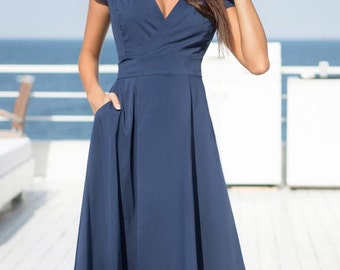 dresses just below the knee