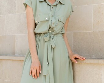 casual summer dresses below the knee