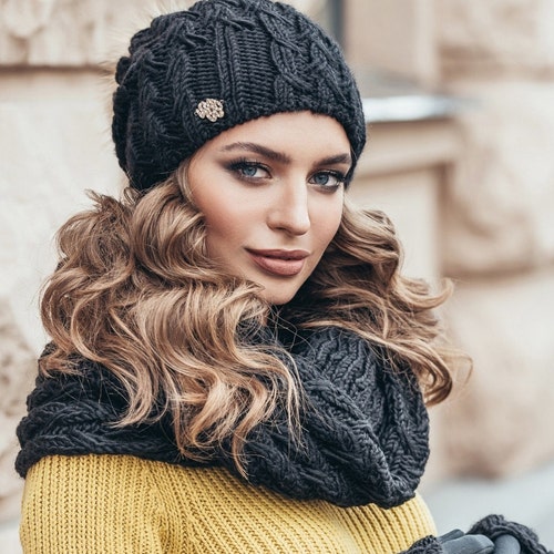 fleece hat scarf and glove sets