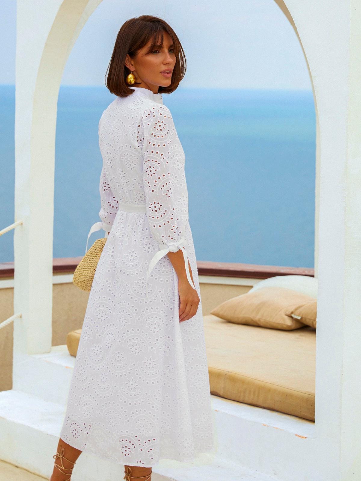 ladies summer dresses with sleeves Womens Casual Summer Dresses With Sleeves