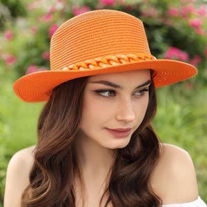 Trendiger Sonnenhut für Frauen - Modischer Sonnenschutz - Geschenke für Sie