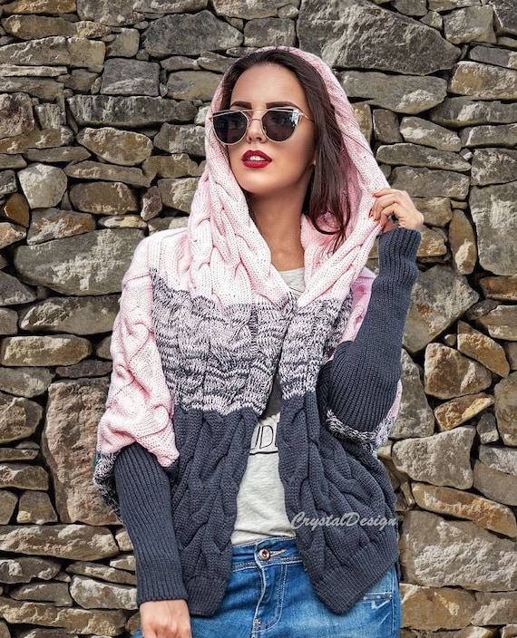 short knitted jacket