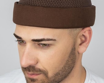 Unisex Cotton Miki Hat - Breathable Mesh Brimless Beanie