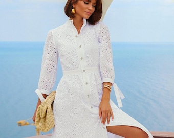 sachin and babi light blue dress My Favorite White Summer Dresses main image 1