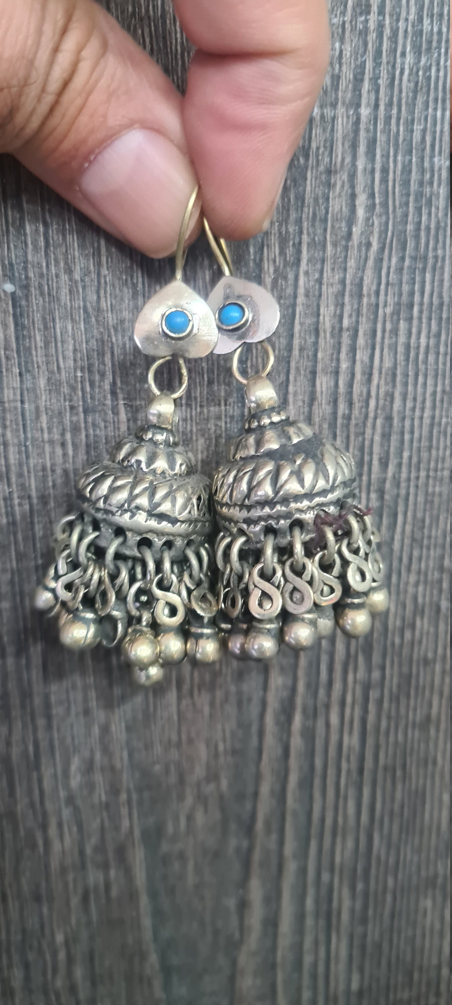 Vintage Afghan Earrings Nomad Handmade Tribal Kuchi Dome Etsy