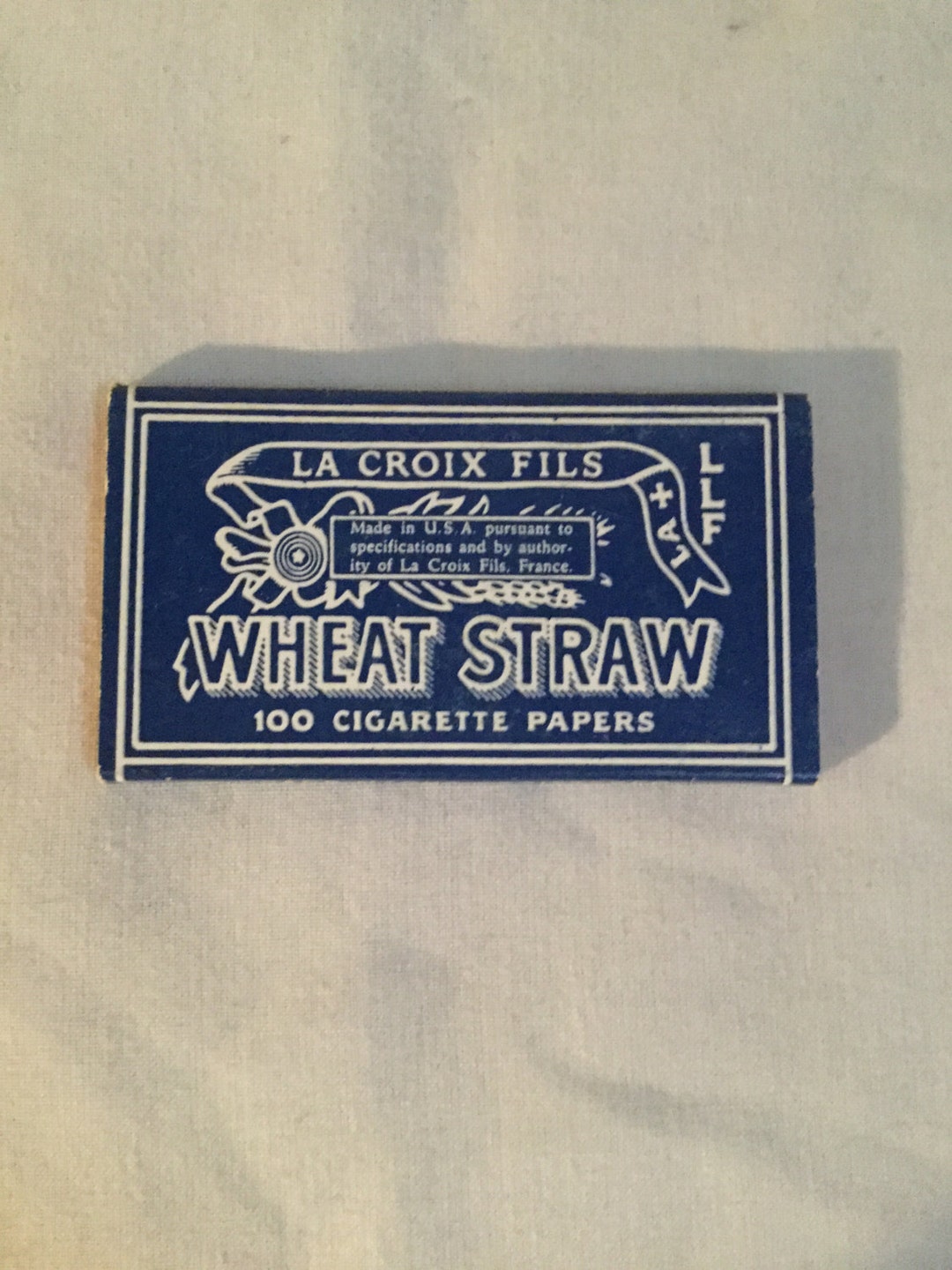 Lot of 5 LA Wheat Straw Croix Fils Tobacco Rolling Papers Etsy