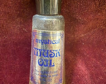 Olfactory Corp Mystical Dark Musk Essential Oil Vintage Unisex 1973