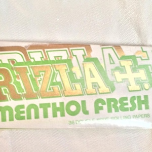 1  Vintage/New Rizla Limted Menthol Fresh Tobacco Rolling Paper Very Rare