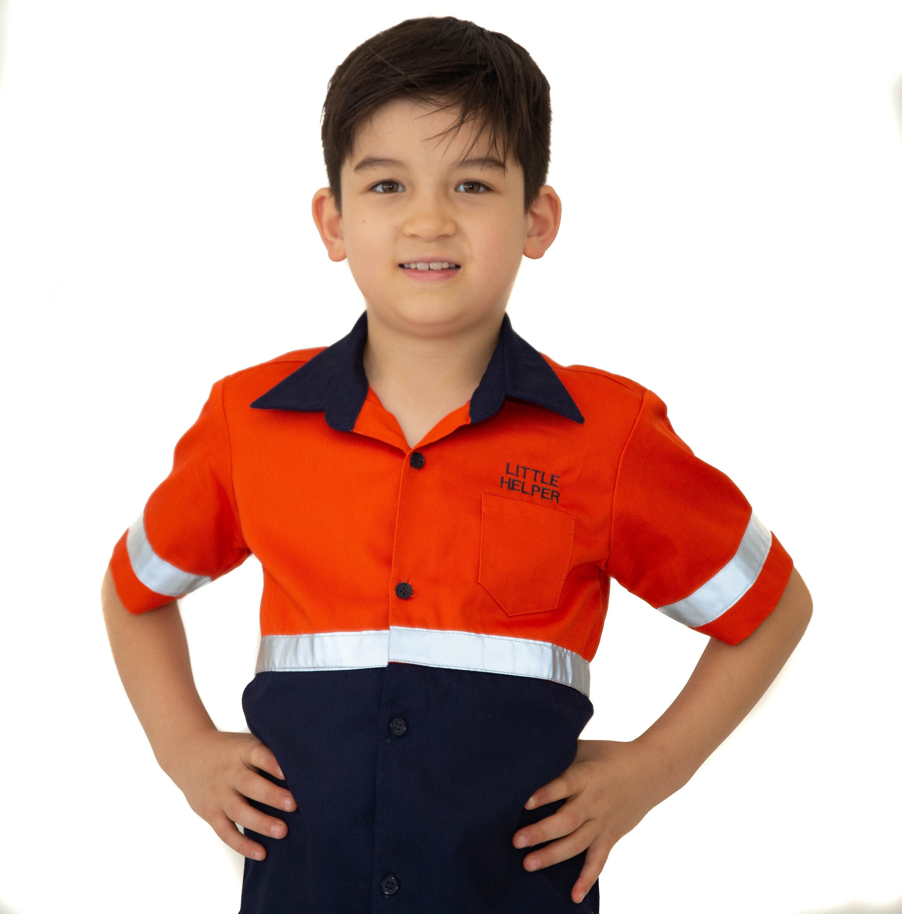 Kids Hi Vis Shirt Short Sleeve with Reflective Tape in Pink Etsy