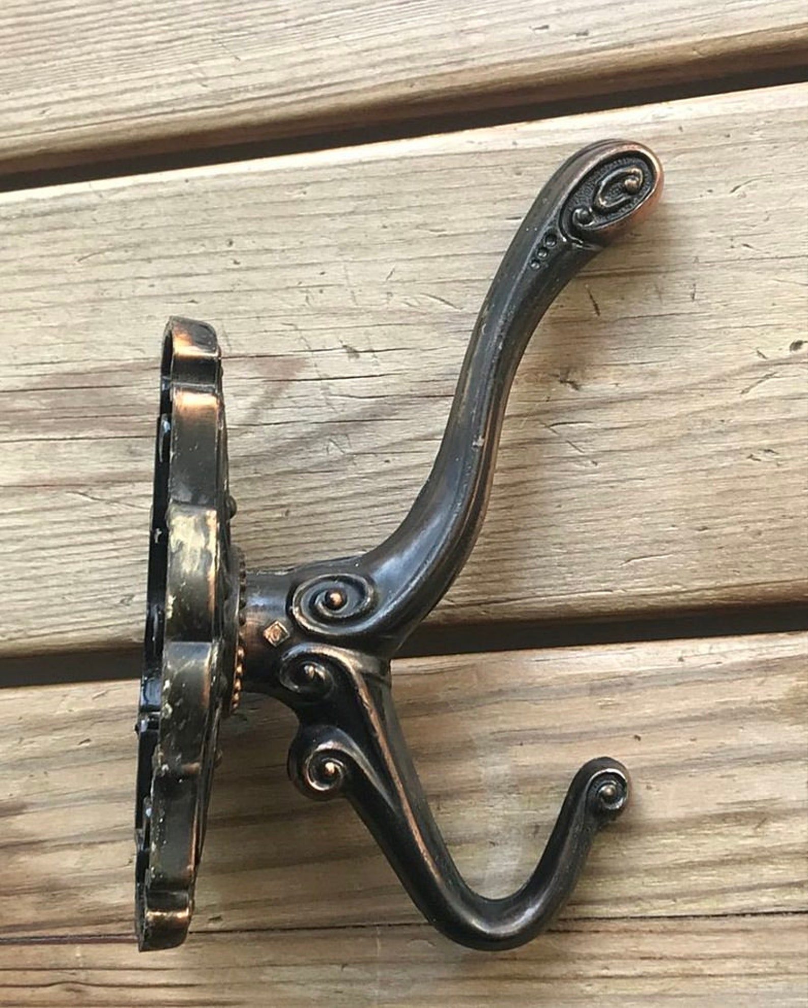 Vintage Metal Wall Hanger Russian Metal Hook Soviet Brass Etsy