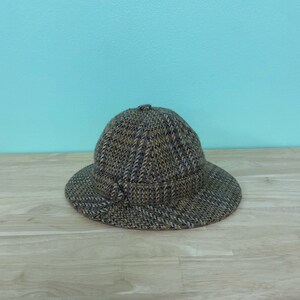 Vintage Tweed Men&#39;s Hat, Lincoln Bennet and Co. Hatters Piccadilly London, From Swaine Adeney Briggs & Sons, tweed Hat,  Deer Stalker Hat.