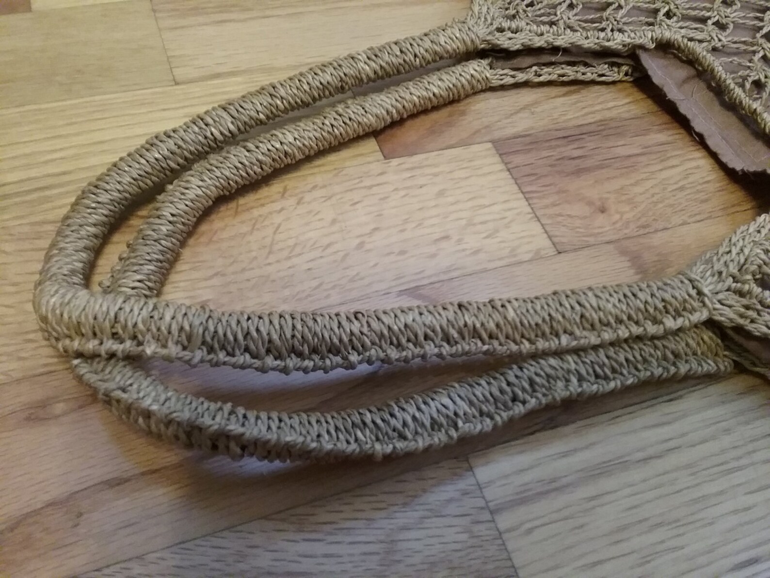 Vintage Market Bag Made of Straw Made in the People's Etsy