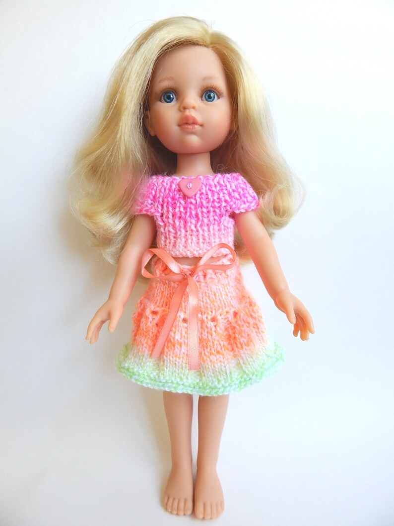 PDF Knitting pattern dolls clothes to fit 12 13 14 inch Etsy