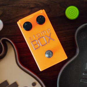 The StompBox - Effects pedal shaped accessories box!