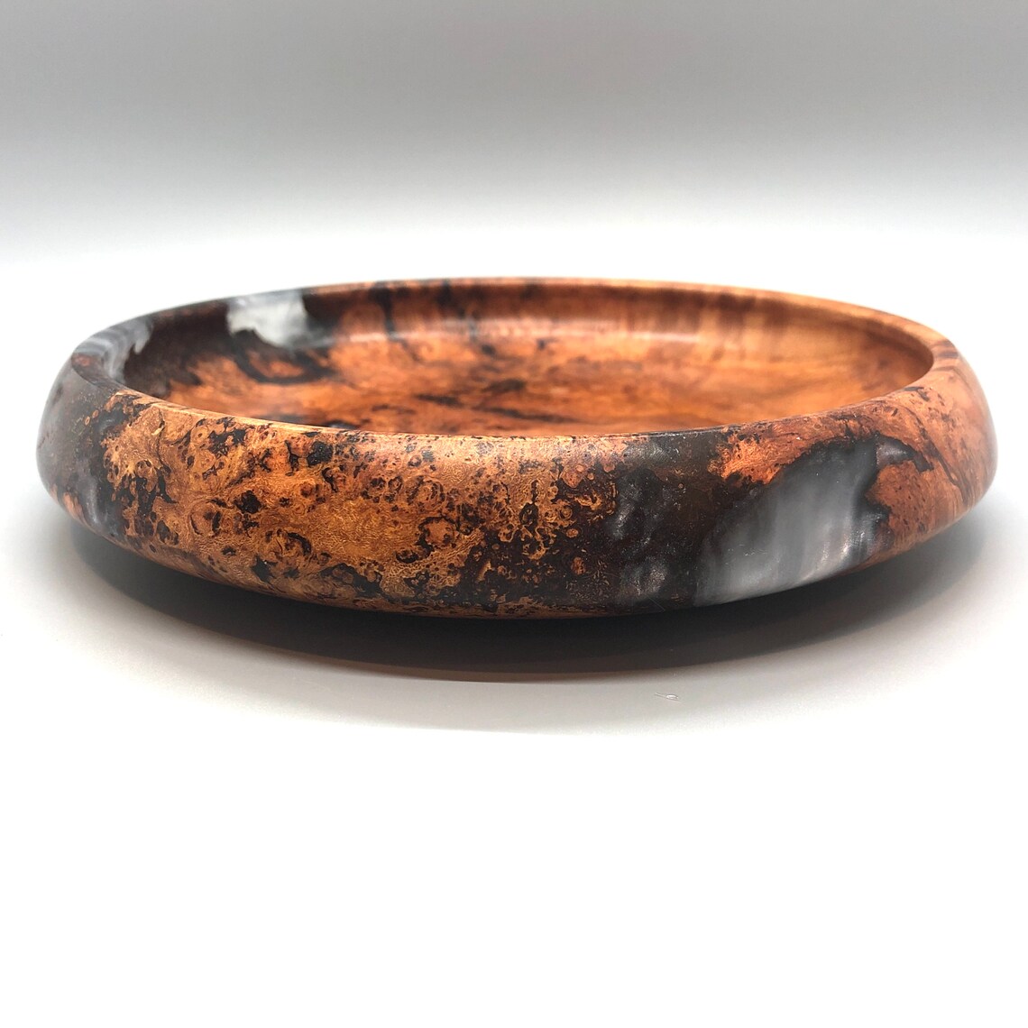 Cherry and resin key bowl Etsy