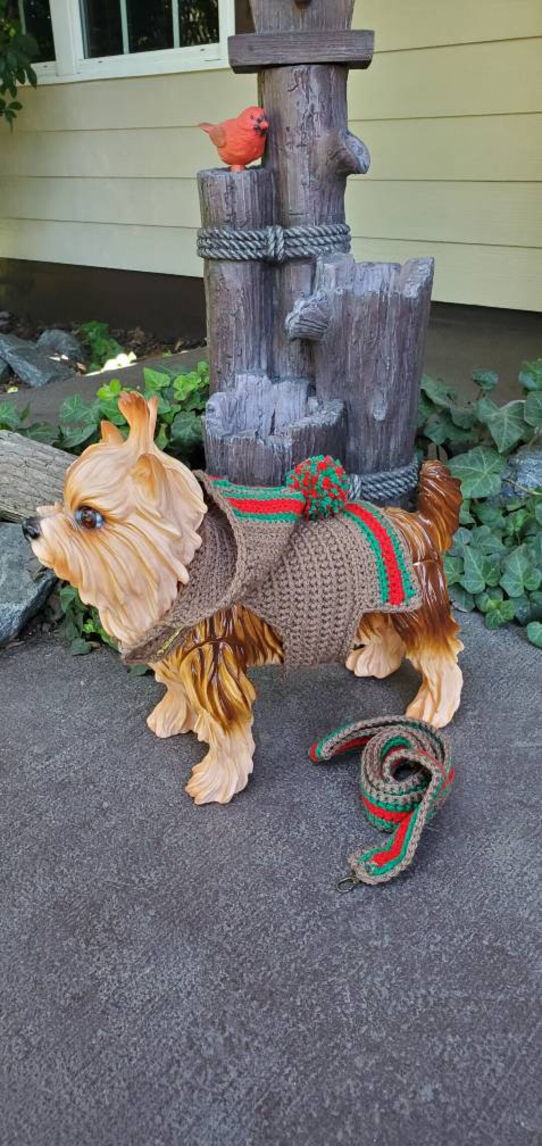 Inspired Dog Hoodie Harness With Leash Size XS Etsy