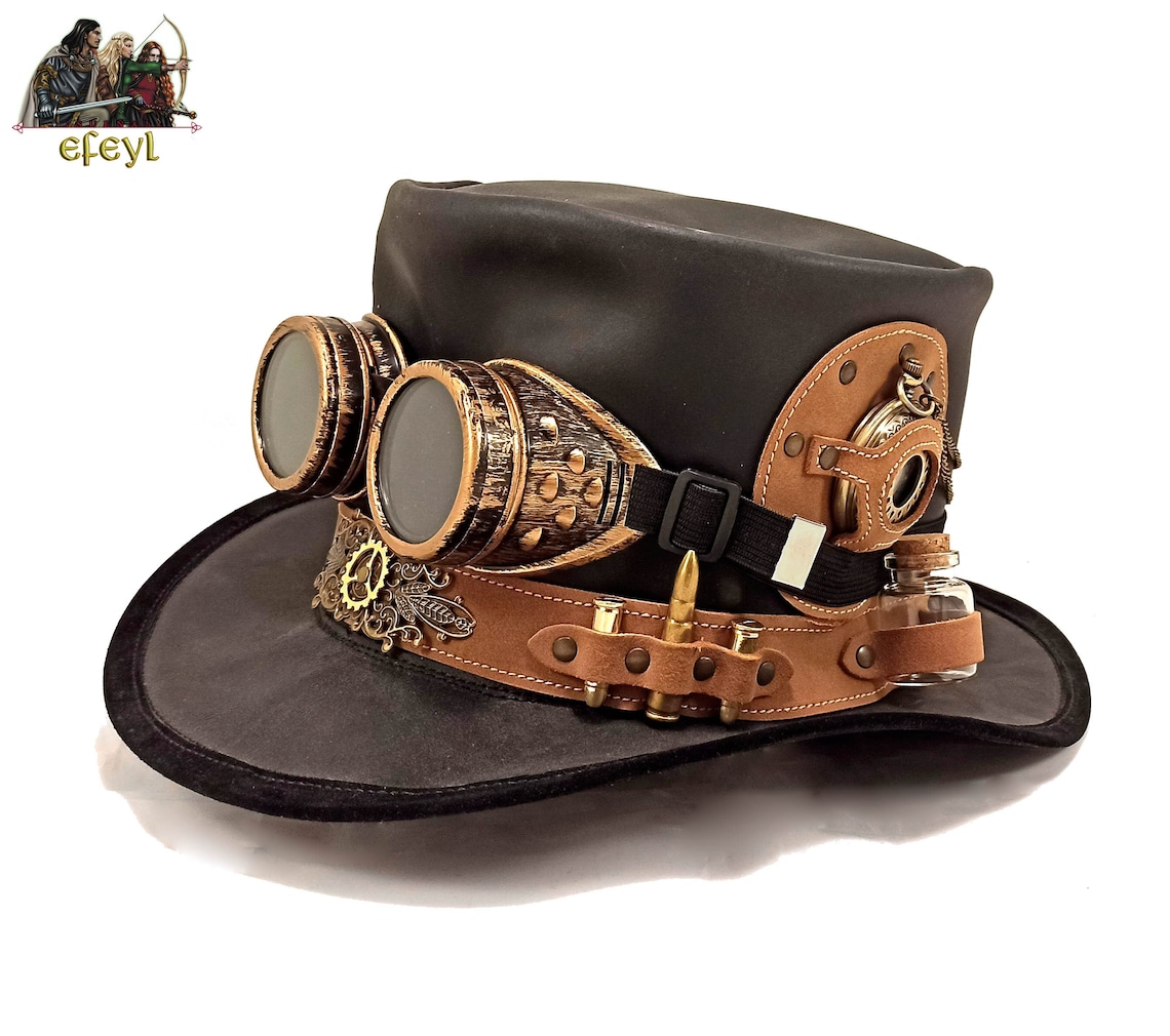 steampunk-leather-decorated-top-hat-time-traveller-with-etsy