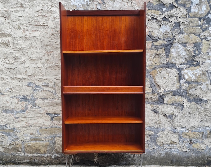 G Plan Bookcase Shelving Storage Unit Display Corner Cabinet In Teak Wood Fresco Range Vintage Retro Mid Century Furniture Living Room