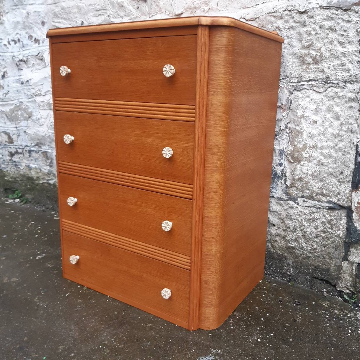 Chest Of Drawers Mid Century Modern Furniture Tallboy Vintage
