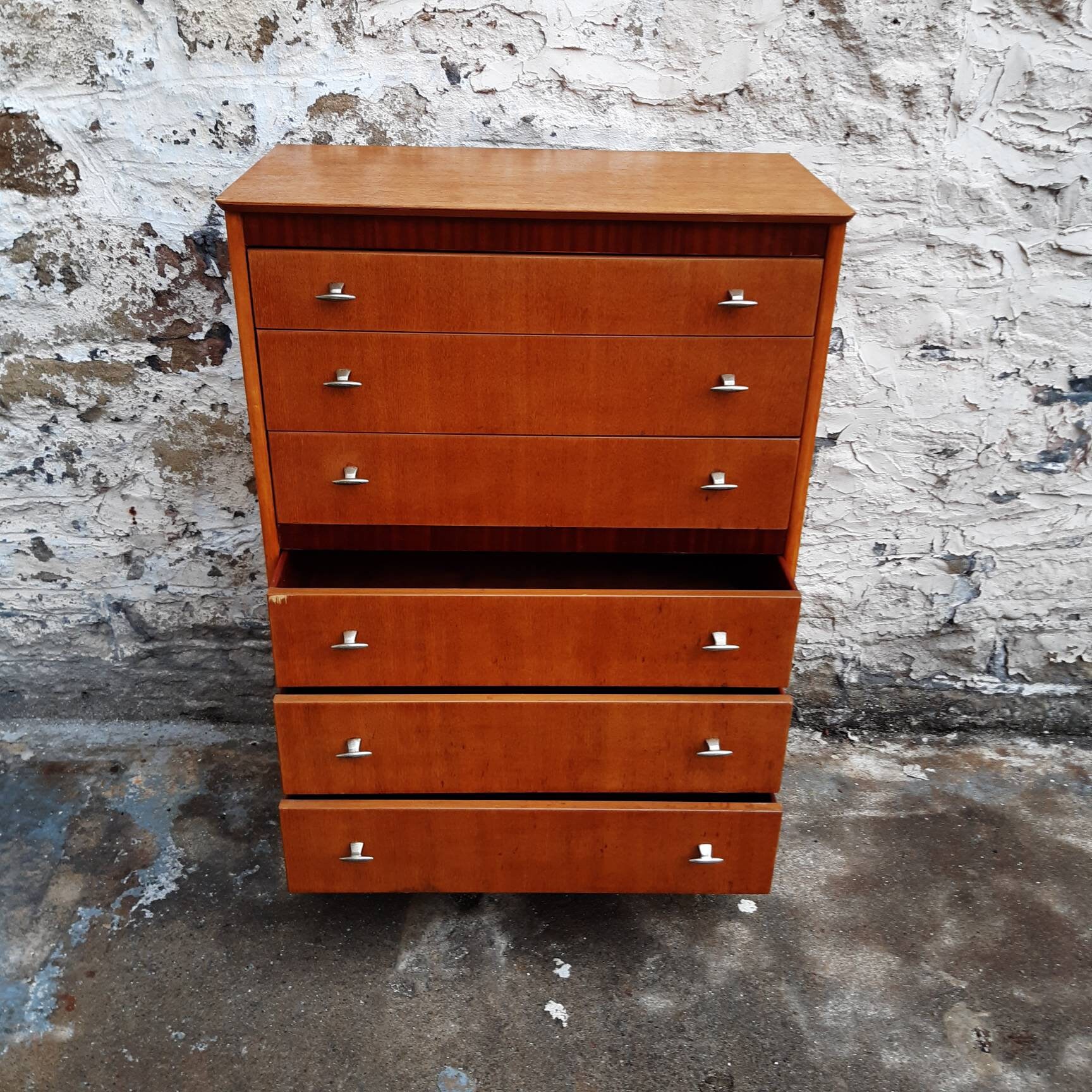 Lebus Mid Century Chest Of Drawers Vintage Retro Furniture Mid Century