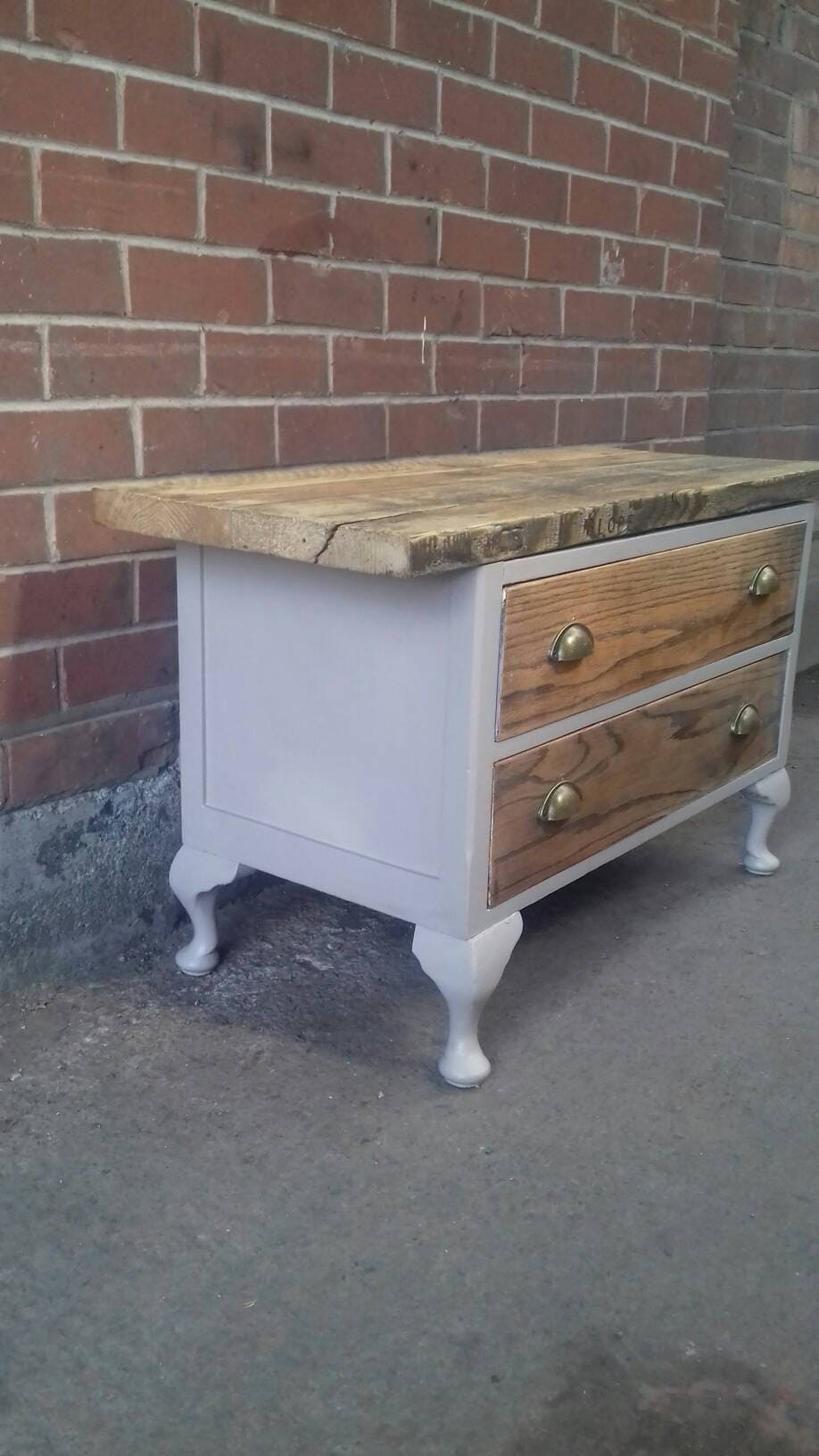 Retro Vintage Chest Rustic Coffee Table Distressed Coffee Table