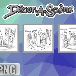 Decor-A-Scene - Pop-up Cards - DIGITAL BUNDLE