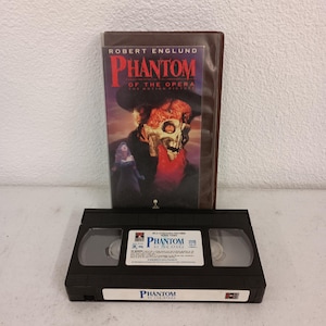 1990 Robert Englund. Phantom of the Opera VHS Movie.