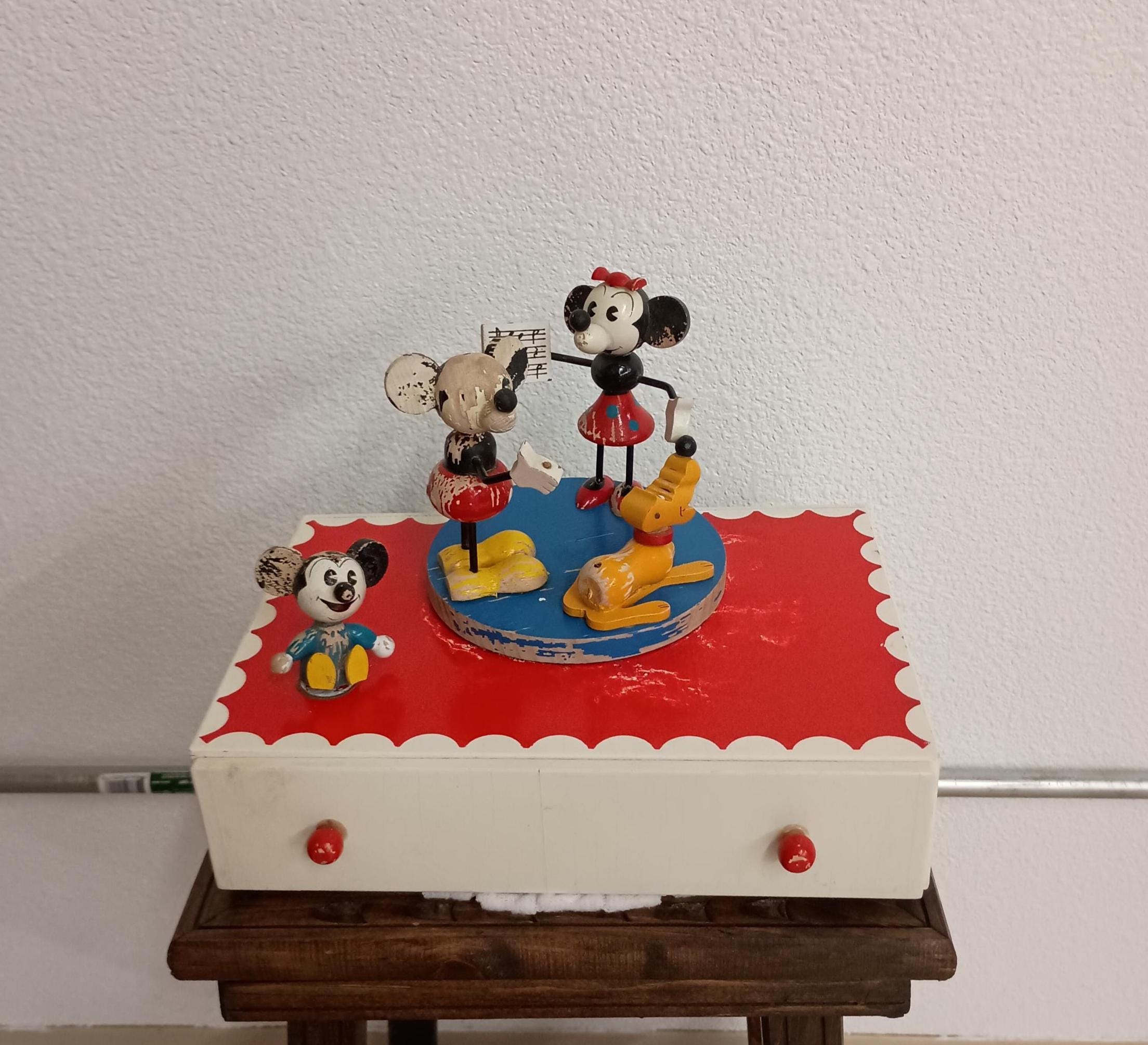 Music Box Minnie Mouse, Mickey Mouse - Etsy