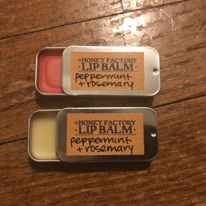 The Honey Factory Lip Balm: Peppermint/Rosemary image 2