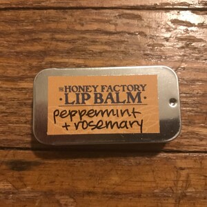 The Honey Factory Lip Balm: Peppermint/Rosemary image 1