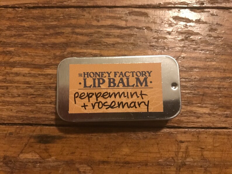 The Honey Factory Lip Balm: Peppermint/Rosemary image 1