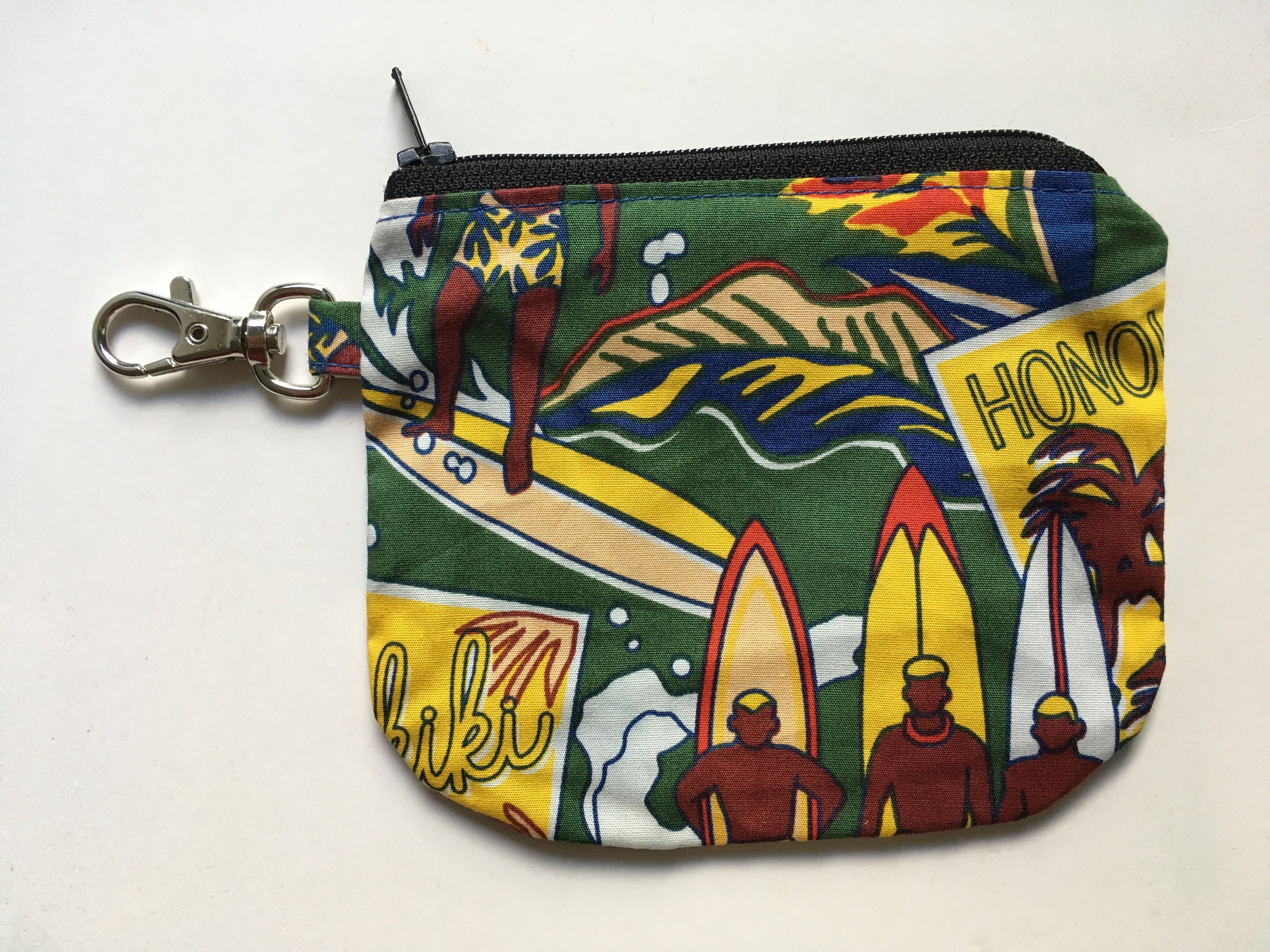 Coin Purse Aloha Coin Pouch With Zipper,Make Up Bag,Wallet Bag Change Pouch Key Holder 