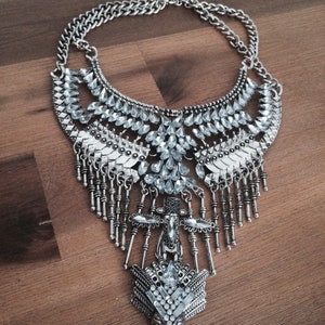 Superbe collier tribal/bohème/surdimensionné/bohème/déclaré Savannah image 7