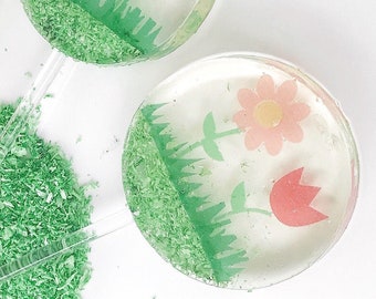 Spring Favor - Flower Lollipop - Candy Flowers - Spring Lollipop - Garden Lollipop - Flower Favor - Spring Flower - Favor lollipop - Set 6