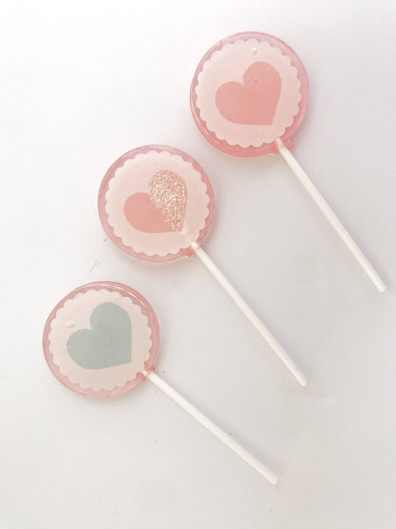 Pastel Wedding Pastel Wedding Favor Candy Lollipop Etsy