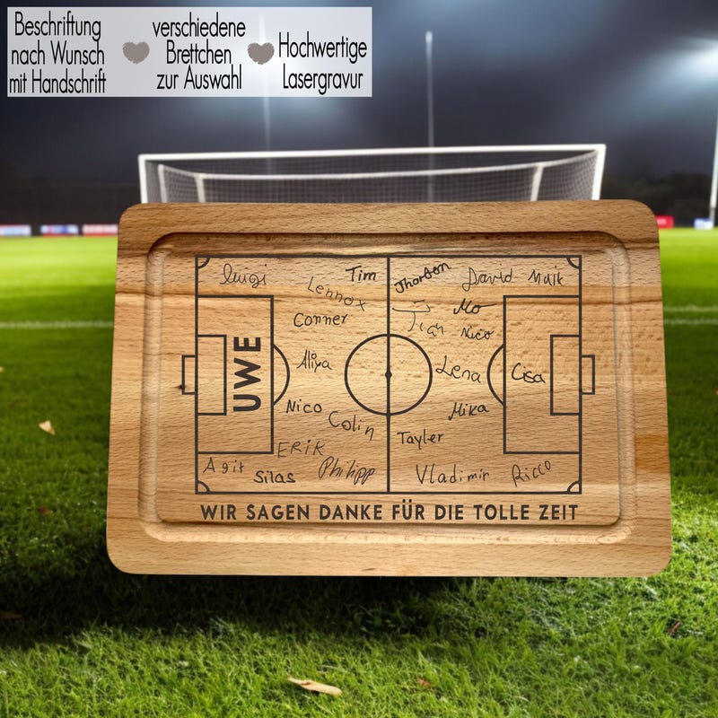 Geschenk Trainer Fussball