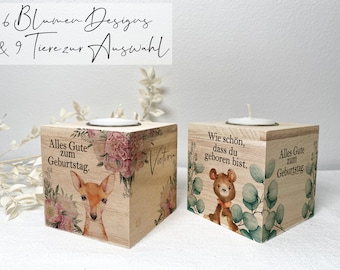 Many designs candle plate | birthday plate birthday candle | birthday wreath birthday children's birthday | candle animals flowers gift