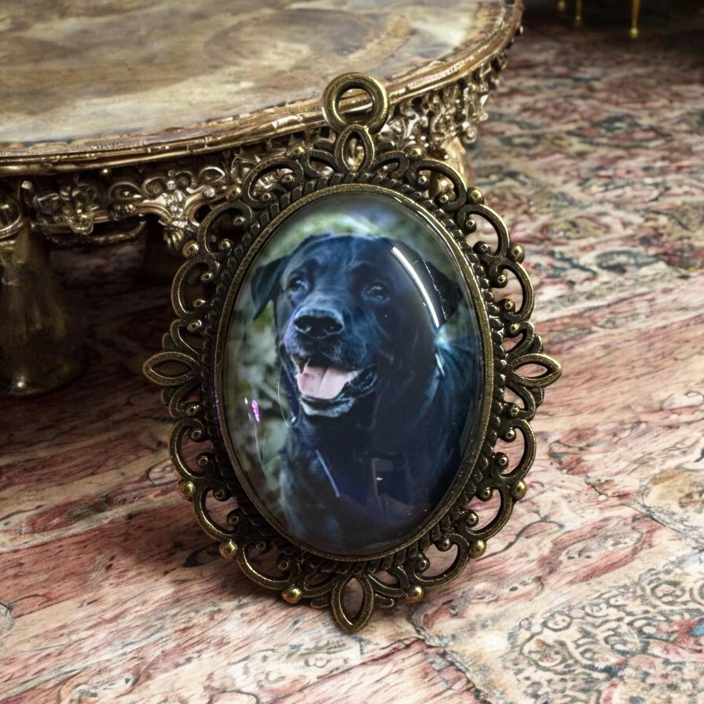 Custom4U Personalisierte Foto Broschen - Memorial Anhänger Für Hochzeitsstrauß