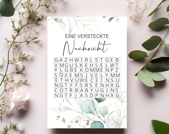 Word search We're having a baby | Pregnancy announcement | Grandma Grandpa Dad Aunt Uncle | Surprise baby
