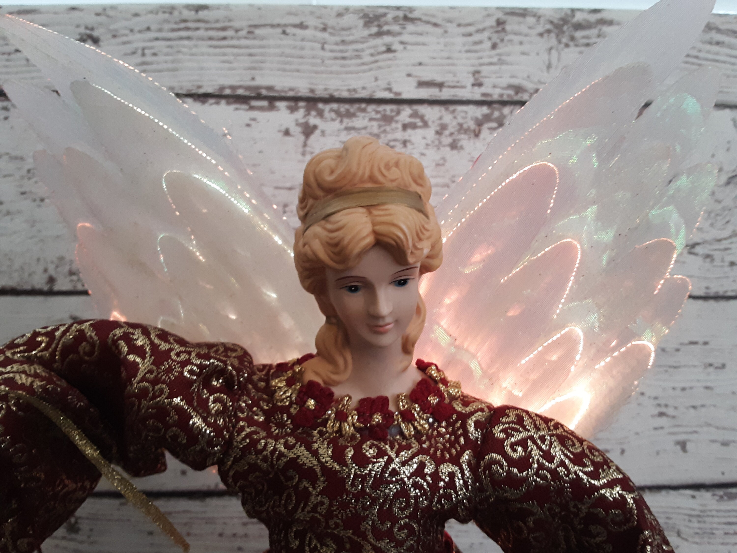 Tree topper angel lighted deals
