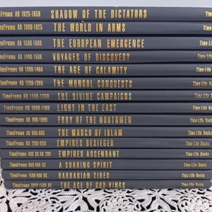 15 Time-Life Books - Time Frame - Hardcover Books - Circa 1980&#39;s