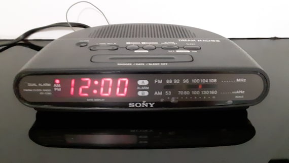 Sony Dream Machine Clock Radio User Manual