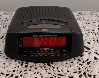Coby Alarm Clock AM/FM Radio - Model CR-A47